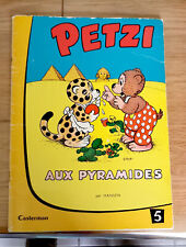 BD PETZI aux pyramides, N°5 , réédition 1966 , Bon état
