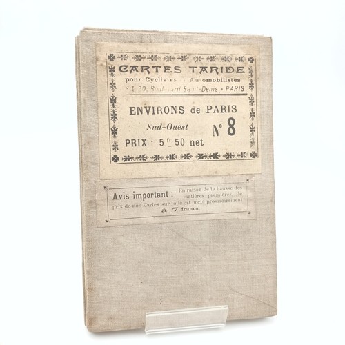 Ancienne carte taride toilee - ancienne,