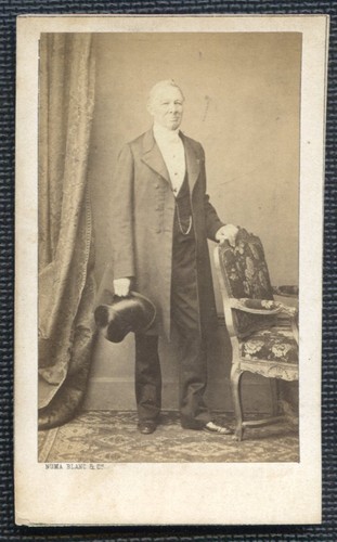 Photo cdv numa blanc paris - blanc,