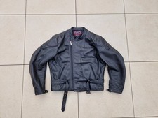 Veste en cuir pour homme veste de moto iXS taille 66 (3XL) cuir véritable