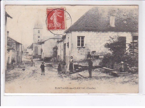 Fontaine les clerval scène - fontaine-les-clerval:,