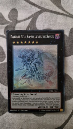 Carte dragon de metal - carte,