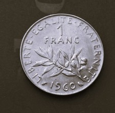 Pièce de 1 Franc de 1960 -