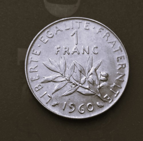 Pièce franc 1960 - pièce, de