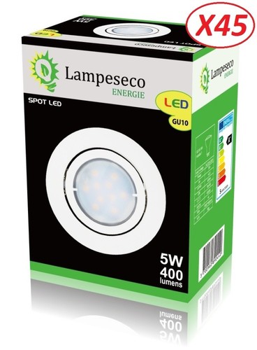 Lot spot led encastrable - 45,