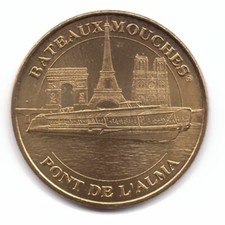Bateaux-Mouches - Pont de l'Alma - 2010 EVM - Monnaie de Paris