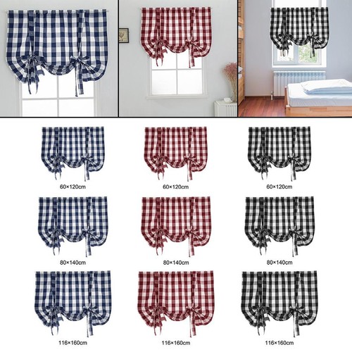 Buffalo plaid cantonnières - plaid,