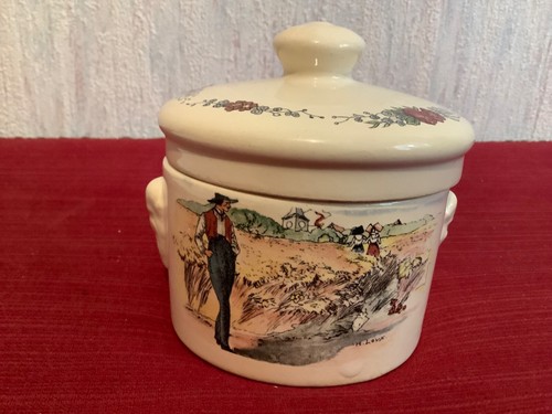 Ancien sucrier faience - sucrier, en