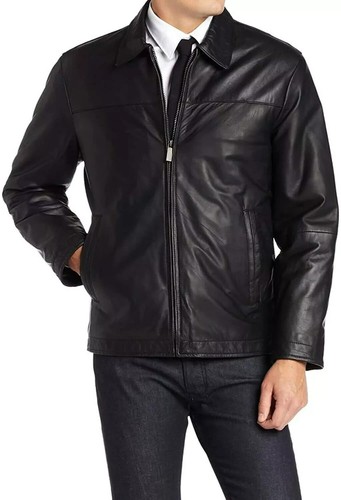 Veste élégante cuir - veste, en