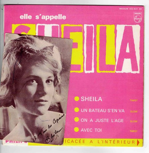 Sheila avec - , photo