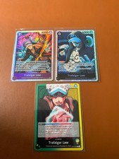 cartes ONE PIECE lots de 3