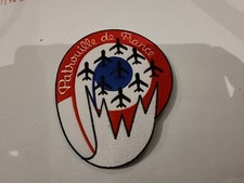 Patch Thermocollant Brodé Patrouille De France Bleu Blanc  Rouge Premier Modèle.