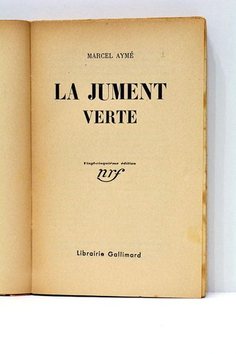 Jument verte paris - jument,