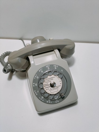 Telephone fixe cadran - telephone,