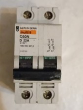 Disjoncteur Merlin Gerin C60N D32 2P 24590
