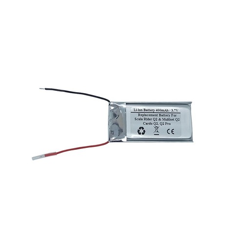 Battery for cardo q2 - for, q2,