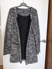 Veste longue gilet manteau