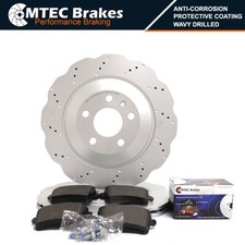 Pour Audi RS4 B8 Frein Arrière Disques MTEC Patins 330mm 8K0615601G 2012-2015