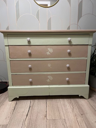 Grande commode ancienne - , en