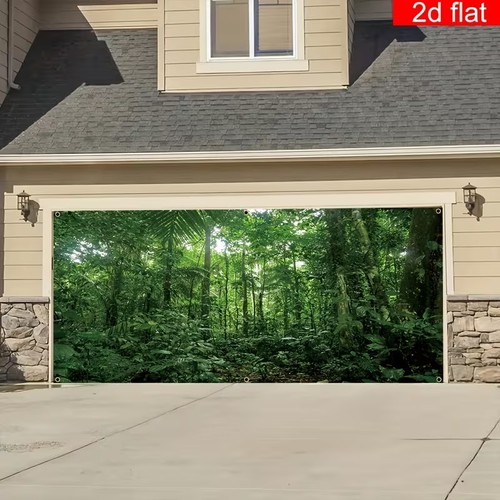 Tropical jungle forest - tropical, garage
