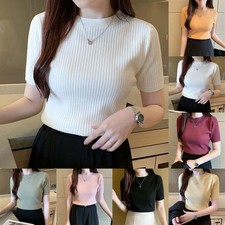 Hauts manches courtes femme