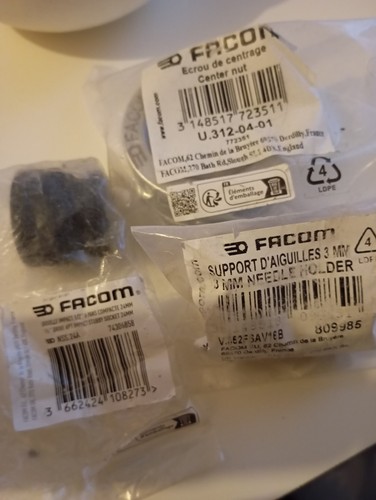 Support aiguille 3mm - 3mm, double