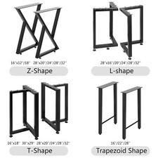 VEVOR 2PCS Pieds de Table