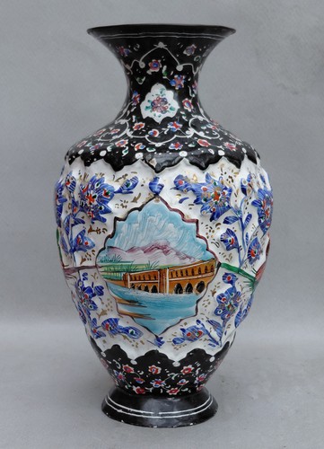 Beau vase metal - vase, en