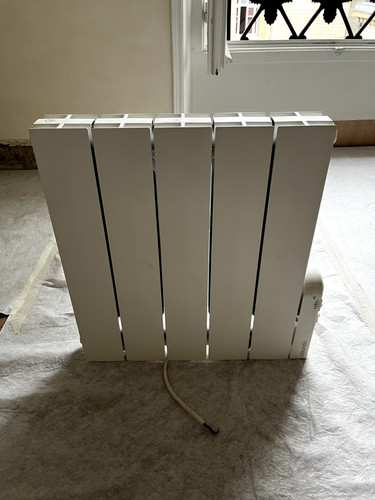 Radiateur électrique blanc