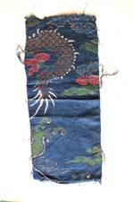 Fragment de soie, motifs