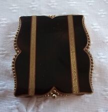 Magnifique Ancien Poudrier 