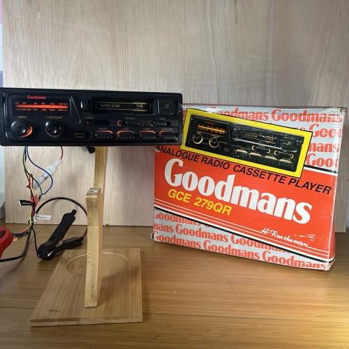 Goodmans gce 279qr car stereo - 279qr,