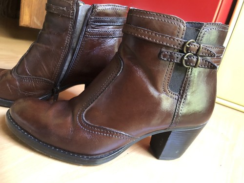 Bottines bottes marron brown - marron,