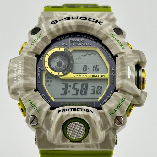 Montre verte solaire casio - verte,