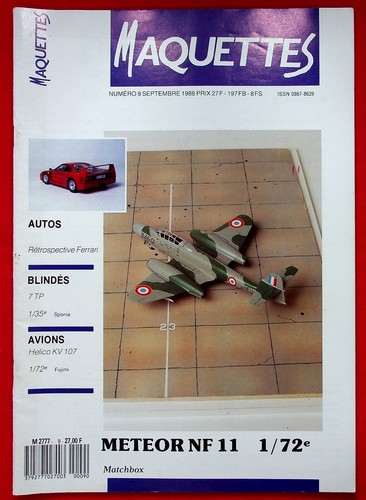 Maquettes meteor nf 11 - /,