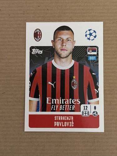 Pavlovic milan topps - 32, ac