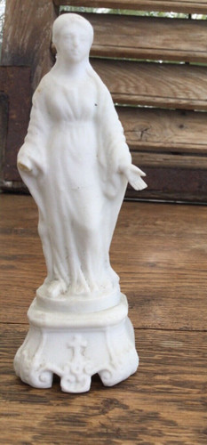 Statue ancienne vierge xixeme - statue,
