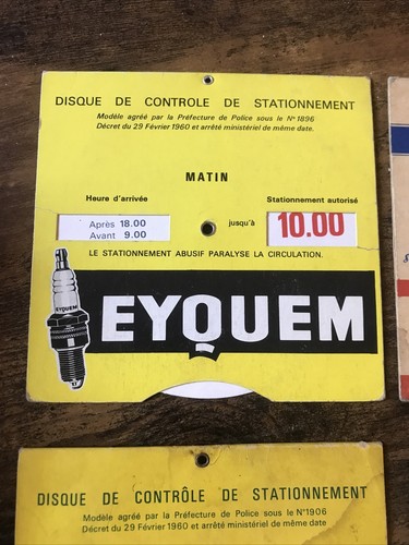 Disque stationnement total - disque,
