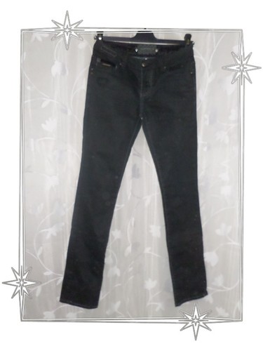 Pantalon fantaisie jean enduit - pantalon,