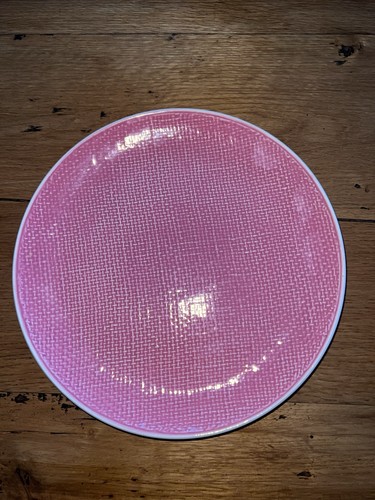 Assiette rose salins france - assiette, rose,