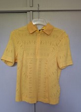 Polo / tee-shirt jaune HIGH everyday couture modèle FREESTYLE t. M (40)