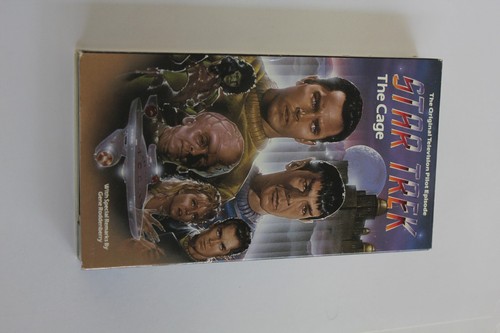 Star trek the cage vhs - star,