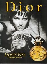 AD PUBLICITE PARFUM PERFUME DOLCE VITA CHRISTIAN DIOR