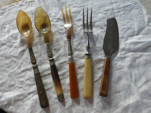 Lot anciens couverts - 5,