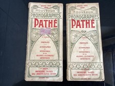 Phonographe RARE livret portraits , autographes et répertoires