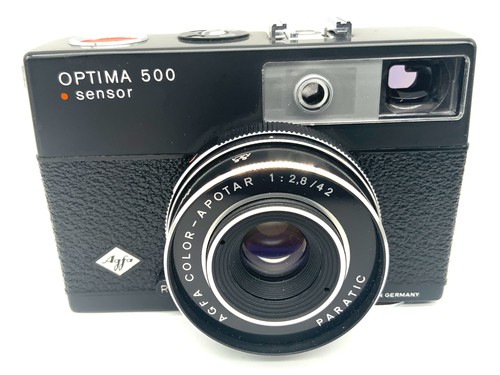 Agfa optima 500 - agfa, sensor