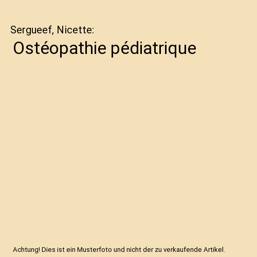 Ostéopathie pédiatrique