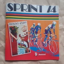 FAC-SIMIL IMPRIMÉ ALBUM CROMOS SPRINT 74, PANINI 1974 FAC-SIMIL COMPLET