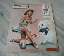 Ancienne revue pin - pin-up, stars