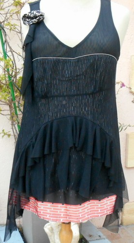 Robe tunique mode est a - la,